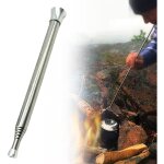 Bouffadou - extensible, en acier inoxydable, 6 sections de tube de 10 mm de diamètre et 62, 5 cm de longv ... Bouffadou - extensible, en acier inoxydable, 6 sections de tube de 10 mm de diamètre et 62, 5 cm de longv ...