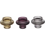 Atmosphera - bougeoir en verre night, set de 3 pices