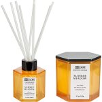 Beliani - bougie � la cire de soja et parfum � b�tonnets senteurs prairie d'et� classy tint
