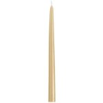 Bougies la francaise - la francaise - bougie flambeau diamtre 22mm hauteur 290mm taupe
