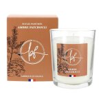 Sans marque - bougie parfumée ambre patchouli 180g avec etui - les petites folies Sans marque - bougie parfumée ambre patchouli 180g avec etui - les petites folies