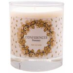 Confidences provence - bougie parfum�e fleur de safran fabriqu�e en provence 180 g