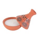 Bougie parfumee tajine ceramique h10cm 4 4 Bougie parfumee tajine ceramique h10cm 4 4