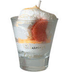 Bougie parfume verrine orange pice fabrique en provence