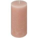 Bougie rustique rose clair 445g - atmosphera créateur d'intérieur Bougie rustique rose clair 445g - atmosphera créateur d'intérieur
