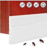 Bouillon de porte anti - froid 120 x 5 cm bouchon de porte adhsif insonorisation isolation thermique ...