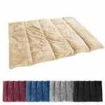 Bouillotte, coussin chauffant 45 x 30 cm pour le dos ou autres parties du corps - beige - vivezen
