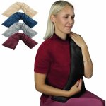 Vivezen - bouillotte longue chauffante - 12 x 80 cm - noir Vivezen - bouillotte longue chauffante - 12 x 80 cm - noir