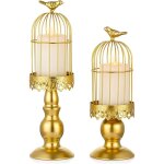Boujoir chandelier � cage � oiseaux vintage decorative mariage chandeliers bougoire d�coratifs pour tables ...