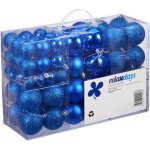 Boules de nol, lot de 100, dcoration, polies, scintillantes et luisantes, boule de nol ? 3, 4&6 cm, ...