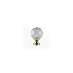 Boule de rampe cristal ouragan