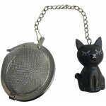 Boule  th breloque chat noir