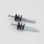 Boulons cuvette r�servoir toilettes vis - robinetterie wc avec rondelles boulons en caoutchouc facile ...