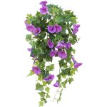 Bouquet artificiel, 1 branche ext�rieure artificielle faux fleurs arbustes r�sistants aux uv plantes, ...