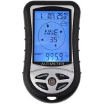 Boussole altim�tre num�rique, multifonction 8 en 1 avec r�tro�clairage, pr�visions m�t�orologiques, calendrier ...