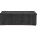Bout de lit coffre chest en thor 19 anthracite