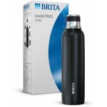 Bouteille brita pour sodatrio - acier inoxydable - 0, 65l - noire