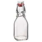 Bouteille carr�e 0. 125 l - swing - bormioli