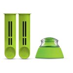 Bouteille filtrante set2 + buse verte Bouteille filtrante set2 + buse verte