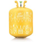 Bouteille d'hlium 0, 42 m3 avec ballons et ruban