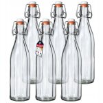 Bouteille en verre de 750ml avec bouchon hermétique pour la conservation des boissons, parfaite pour ... Bouteille en verre de 750ml avec bouchon hermétique pour la conservation des boissons, parfaite pour ...