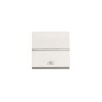 Bouton cloche large blanc niessen zenit n2204 bl Bouton cloche large blanc niessen zenit n2204 bl
