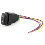Bouton de commutation de phare antibrouillard de remplacement, adapt� � mitsubishi pajero / lancer / ...