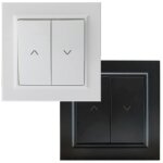 Bouton double pour stores automatiques - ep blanc - ledme - ep - 27 - w