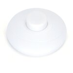 Bouton interrupteur au pied de ligne bipolaire sur pied extrastar blanc