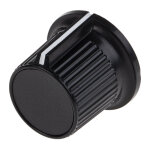 Bouton de potentiomtre rs pro axe de 6. 35mm, diamtre de 21mm, vis sans tte