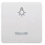 Bouton poussoir ampoule large blanc avec bjc lumineux 17717 - l