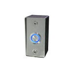 Bouton poussoir en applique no - nf lumineux 12v Bouton poussoir en applique no - nf lumineux 12v