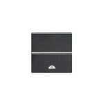 Bouton poussoir cloche large antracita niessen zenit n2204 an Bouton poussoir cloche large antracita niessen zenit n2204 an
