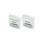 Bouton poussoir lumineux abs blanc avec contact no / nc 12 - 24vdc / adapt� aux pmr - sewosy -