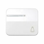 Bouton poussoir lumineux blanc simon 75016 - 30