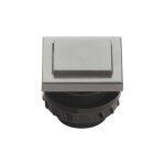 Bouton de sonnette 1x grothe 61047 gris 24 v / 1, 5 a