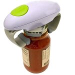 Bouton vert one touch ouvre bocal automatique, multifonction ouvrir des bocaux et vaisseaux