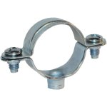 Collier de fixation simple 5 pi�ces boutt� 25 mm