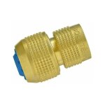 Raccord rapide avec bague rouge aquastop � tuyau 19