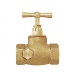 Robinet d'arrt femelle  purge - filetage: f26x34