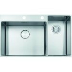 Franke - box center - Évier bwx 220 / 620 - 54 - 27 / 2, 86x51 cm, inox 127. 0538. 259 Franke - box center - Évier bwx 220 / 620 - 54 - 27 / 2, 86x51 cm, inox 127. 0538. 259