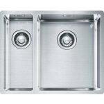 Franke - box - vier bxx 260 / 160 - 34 - 16 / 7, 56x45 cm, inox 127. 0369. 916
