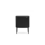 Brabantia bo touch bin poubelle, 11 + 23 litres, noir (noir mat)