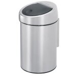 Brabantia poubelle 3 l matt steel - touch bin