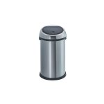 Brabantia - poubelle inox 60 litres touch bin ronde mat
