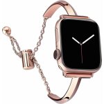Bracelets en acier inoxydable compatibles avec les bracelets apple watch 38 mm 40 mm 41 mm iwatch se ...