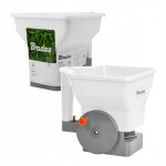 Bradas, semoir manuel 3 l - blanc - pr�cision de dosage - id�al pour engrais et sel