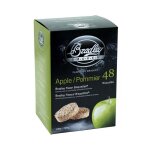 Pack 48 bisquettes de fumage bradley smoker pommier