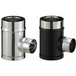 Poujoulat - t� de branchement inox pour po�le � granul�s - pgi pour po�les � pellets - diam�tre 80 / ...