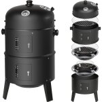No brand - barbecue vertical 3 en 1 fumoir -